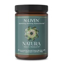 Natura Health Products N- livtillæg - Økologisk Superfood Green Powder Drink - Herunder Spirulina & Chlorophyll - Premier Blend of Barley Grass, Kale, Spinat, Goji Berry, Hindbær (180 Bedste)