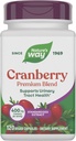 Nature 's Way Premium Blend Cranberry, Urinary Tract Health Support *, med 100% Cranberry Koncentrat, 400 mg Per Serving, 120 kapsler (Packaging May Vary)
