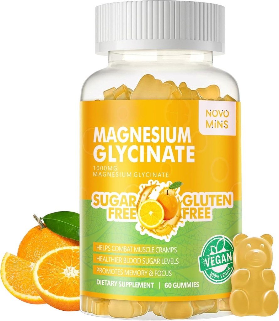 60 CT Magnesium Glycinat Gummier