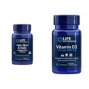 Life Extension Hår, Hud & Nails Collagen Plus Formel med vitamin D3 5000 IE - fremmer Collagen, Keratin, Ben, Brain, Immunum & Nail Sundhed - 120 Greve & 60 Softgels