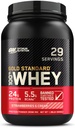 Optimum Nutrition Gold Standard 100% Whey Protein Powder, Jordbær & Cream, 2 Pund (Packaging May Vary)