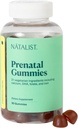 NATALIST Prenatal Gummies for Her Daily Preconception & Pregnancy Formula Women's Multivitamins + DHA Omega-3 from Algae - Mixed Berry, Vegetarian, Gluten-Free, Non-GMO - 90 Count