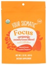 Fire Sigmatic Focus Blend 7 Superfoods Adaptogen Blend Mix med Lions Mane, Cordyceps, Rhodiola, Bacopa & Mucuna; Produktivitet & Creative Support; 124; Decaf & Dissolves Nemt; 124; 30 Servere