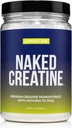 NAKED Pure Mikroniseret Lemon Lime Creatine Monohydrat - 42 Servere - 500 Bedste, 1.1Lb Bulk, Vegan, Non- GMO, Gluten Free, Soy Free. Hjælp Styrke Gains, Ingen tilsætningsstoffer