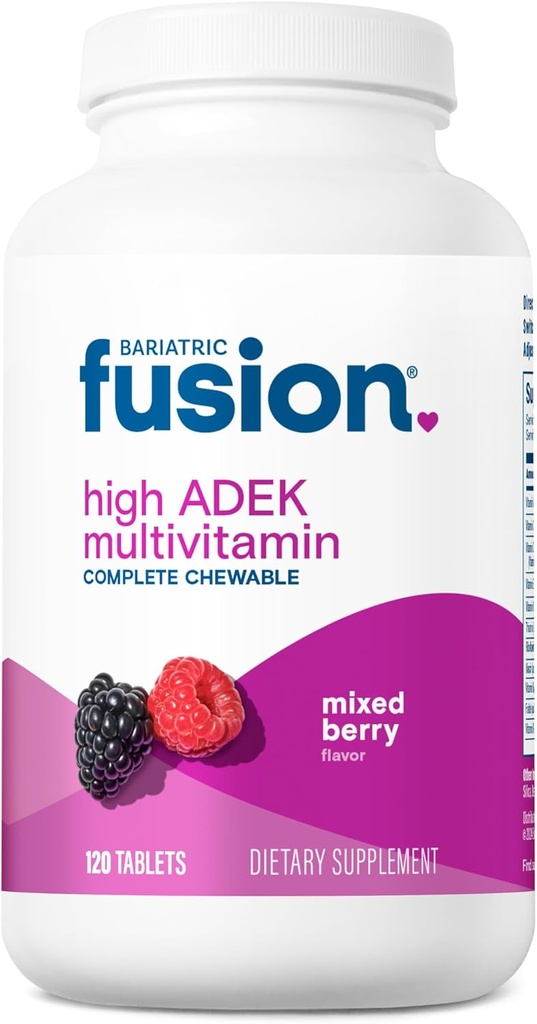 Bariatric Fusion Chewable Multivitamin med høj ADEK Vitume124; Multi til Duodenal Switch Patienter