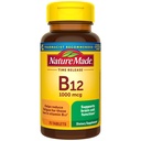 Nature Made Vitamin B12 1000 mcg, Kosttilskud til energistofskiftestøtte, 75 tidsudgivelsestabletter, 75 dages forsyning