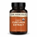 Dr. Mercola Organic Curcumin Extract, 30 Servere (30 tabletter), Kosttilskud, non-GMO, Certified USDA Organic