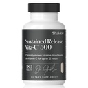 Shaklee - Sustained Release Vita- C ® 500mg - Højpotens Cellular og immunforsvar Formel med Proprietary Sustained- Release System - omfatter Rose Hips og Bioflavonoid Blend - 180 tabletter