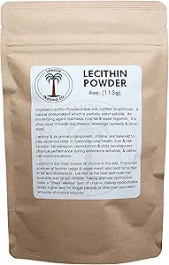 Lecithin Powder (Soybean) - 4 Ounces (113 Bedste)