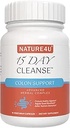 15 dages rengøring Gut Support, Advanced Gentle Daily Colon Gut Rense Detox for kvinder og mænd med Senna, Cascara Sagrada, Psyllium Husk og Probiotic, 15 kapsler