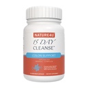 15 dages rengøring Gut Support, Advanced Gentle Daily Colon Gut Rense Detox for kvinder og mænd med Senna, Cascara Sagrada, Psyllium Husk og Probiotic, 15 kapsler
