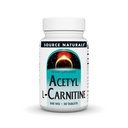 Source Naturals Acetyl L- Carnitin, 500mg, 30 tabletter