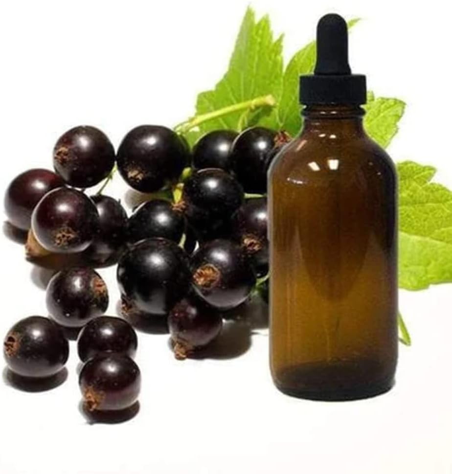 Black Currant Seed Oil 1oz glasflaske