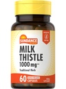Sundance Milk Thistle 1000mg • 124; 60 Quick Release Kapsler • 124; Traditional Herbal Supplement • 124; Non- GMO og Gluten Free Formel