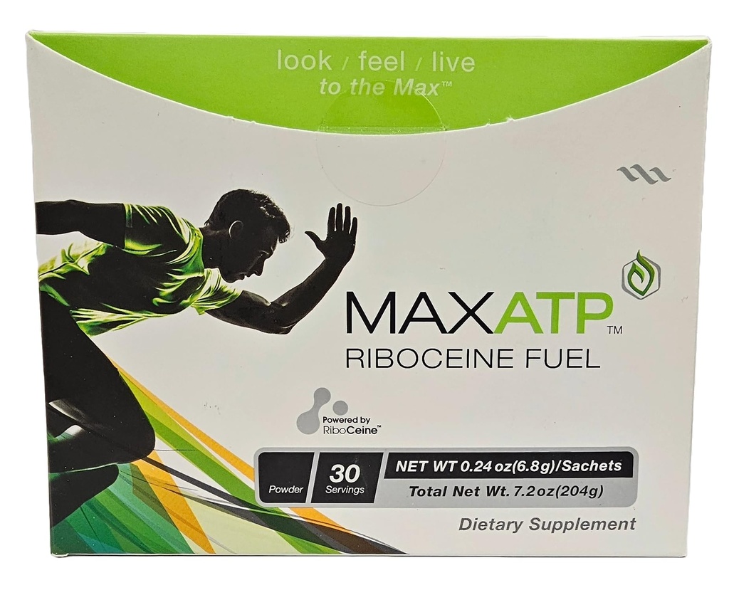 Max ATP, Riboceine Fuel, 30 Pakker (0.24 Ounce), 30 Servere