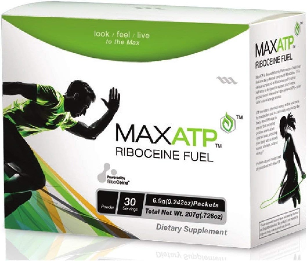 Max ATP, Riboceine Fuel, 30 Pakker (0.24 Ounce), 30 Servere