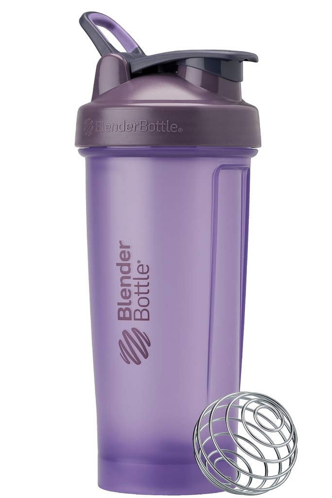 BlenderFlaske Classic V2 Shaker Flaske Perfekt til Protein Shakes og Pre Workout, 28oz, Fuld farve lilla