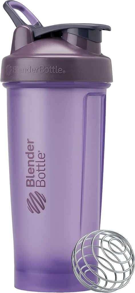 BlenderFlaske Classic V2 Shaker Flaske Perfekt til Protein Shakes og Pre Workout, 28oz, Fuld farve lilla