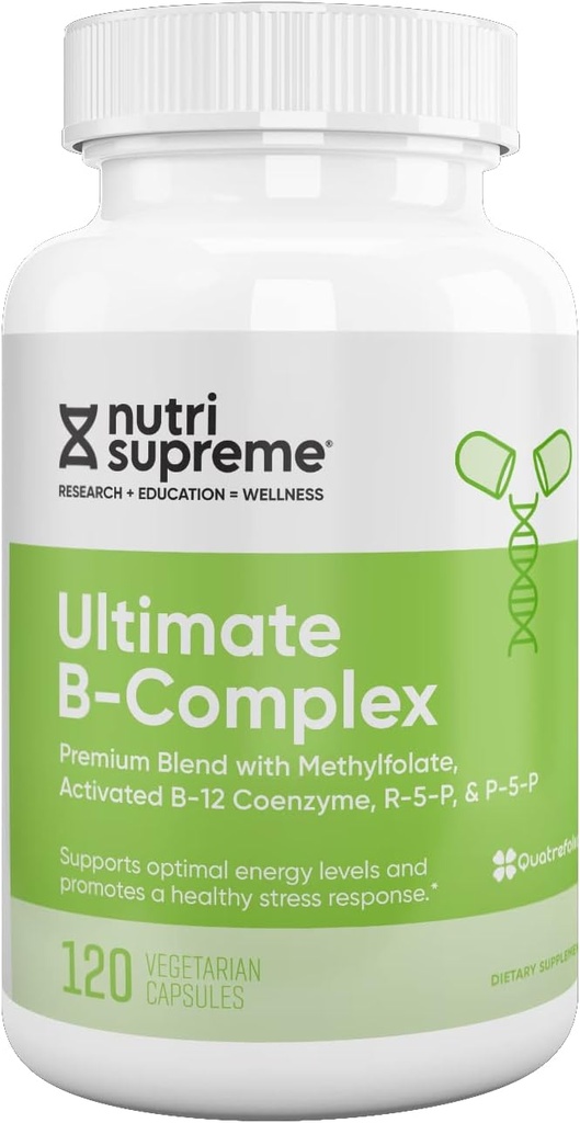 Ultimate B Complex, 120 Vegetarisk Capsules - Certified Kosher