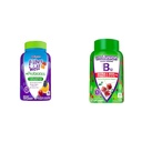 Viafusion Fiber Well + Probiotika Gummier for voksne 60 Grev ekstra styrke Vitamin B12 Gummy Vitaminer for energi Metabolisme Support 90 Greve