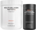 Codeage - Multi Collagen Protein + Men’s Daily Multivitamin Bundle