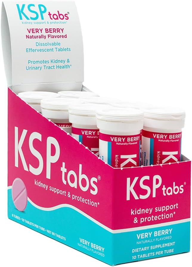 Meget berry alle naturlige hydrering & Nyre sundhed supplement til at bekæmpe Calcium Oxalat krystal formering, 80 tabletter