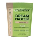 Green First Dream Protein Plant- Based Vegan Powder - USDA Organic Pumpkin, Hamp & Pea Protein - Glutenfri, Non- GMO, Ingen tilsat sukker (cremet fransk vanille, 24.8 oz)
