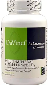 DaVinci Laboratories Multi- Mineral Complex med D3- 120 kapsler