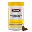 Swisse Lung Detox og Rensning Medic124; Lungs Support & Respiratory Health med Mullein Leaf Extract, Reishi, Astragalus Medic124; Sund immunsystem med zink & C-vitamin Medic124; 90 tabletter