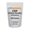 Citicolin pulver, CDP Cholin pulver Rene med Scoop, ikke-GMO, Kognitiv supplement til hukommelse og læring (100 Bedste)