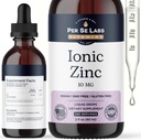Per Se Labs Ionic Zink Liquid - 10 mg høj Absorption 240 Servere flydende Zinkdråber til voksne - Immunstøtte Skin Care Zink kosttilskud - Vegan Zinksulfat Antioxidant Kosttilskud - 2 Oz