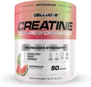 Cellucor Creatin Powder, Watermelon Flavor - Øger styrke, Lean Muscle Mass & Endurance, Mikroniseret Creatin for hurtig absorption, 5g Creatin per Serving, 50 Servering