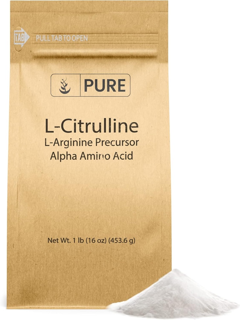Pure Original Ingredients L- Citrullin Powder (1 LB) Pure Non- Essential Aminosyre, Preservative- Free