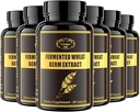 Spermidin Kosttilskud - Hvede Germ Uddrag Kapsler 1000mg Potent Formel med 10mg Højere Permidin & Zink til Antioxidant, Cell Fornyelse, Immunsystemet og Øger Energy 360 Kapsler (6 flasker)