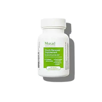 Murad Ungdom Fornyelse Supplement for Glat, Plump Skin - Anti- Aging skønhed supplement - Collagen og Ceramics Reducere Wrinkles og fine linjer indefra