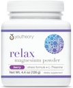 Youtory Relax Magnesium Powder - Vegansk Stress Relief tillæg med L- Theanine & GABA * - Understøtter afslapning * - Dairy, Soy & Gluten Free - Berry, 4.4 oz