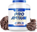 Ronnie Coleman Signature Series Pro-Antium Whey Protein Powder with BCAA’s and EAA’s, Creatine for Recovery and Lean Muscle Support, 30g Protein Per Serving, Double Chocolate Cookie, 5 Lb