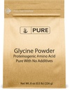 Pure Original Ingredienser Glycin Pulver (8oz) Non- GMO, Non- Essential Aminosyre