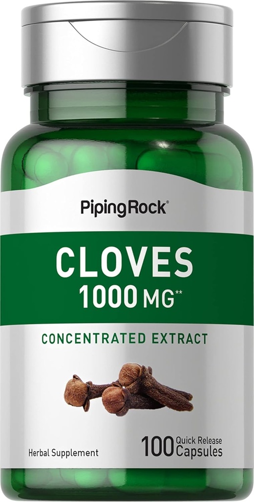 Piping Rock Cloves Capsules 1000mg