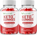 IDEAL YDEEVNE (2 Pack) Vitality HQ Ketos Gummies Vitality Ketos ACV Gummies Vitality ACV Gummie Vitality Ketos Gummies (120 Gummies)