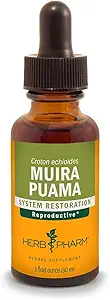 Herb Pharm Muira Puama Extract for Reproductive System Support - 1 Ounce (pakke med 2)