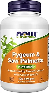 Now Foods Pygeum & Saw Palmetto 120 Softgel (pakke med 2)