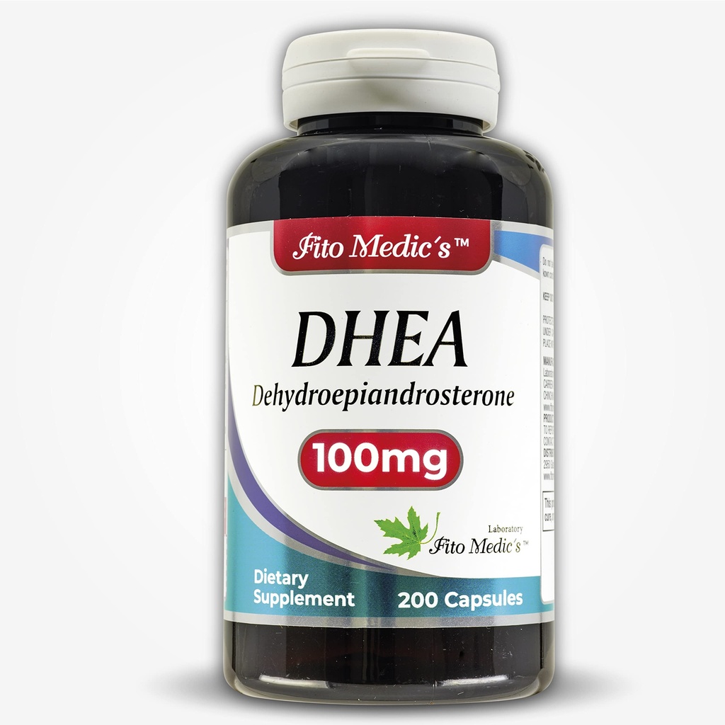 FITO MEDIC'S Lab DHEA Supplement, 200 Capsules