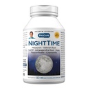 ANDREW LESSMAN Night Time 360 Kapsler - 3 mg Melatonin, Valerian, Ashwagandha, Passionflower, Humle, Kamille. Ingen morgen grogginess. Naturlig støtte, blid rolig søvn. Let at synke kapsler