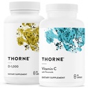 THORNE - immunforsvar Combo - vitamin D3 & C-vitamin blend for sund immunfunktion - 30 til 90 Servere