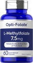 Carlyle L methylfolat 7, 5 mg 1, 5 mg 1, 60 kapsler 1, 4; optimeret og aktivt stof 1, 4; non- GMO, gluten fri