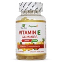 E-vitamin Gummies 268mg, lækker, Vegansk, ikke-GMO, Adult Gummy Supplements, Immunitet, Hud & Øjenstøtte, 60 Greve