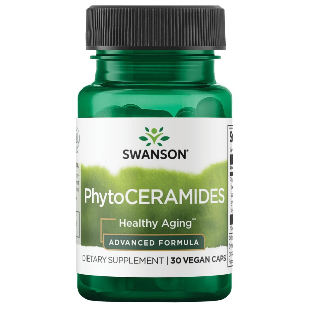 Swanson Avancerede Phytoceramider 30 Milligram 30 Veg kapsler