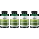 Swanson Ashwagandha Powder Supplement - med Ashwagandha Root til at fremme stress Relief & Energy - Ayurvedic Supplement for naturlige wellness (100 kapsler, 450mg hver) 4 pakke