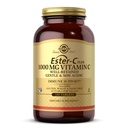 Solgar Ester- C Plus 1000 mg C-vitamin (Ascorbat Complex) - 180 tabletter - Tunge & ikke-syreholdige - understøtter øvre luftvejssundhed - ikke-GMO, Gluten- fri - 180 Serveringer